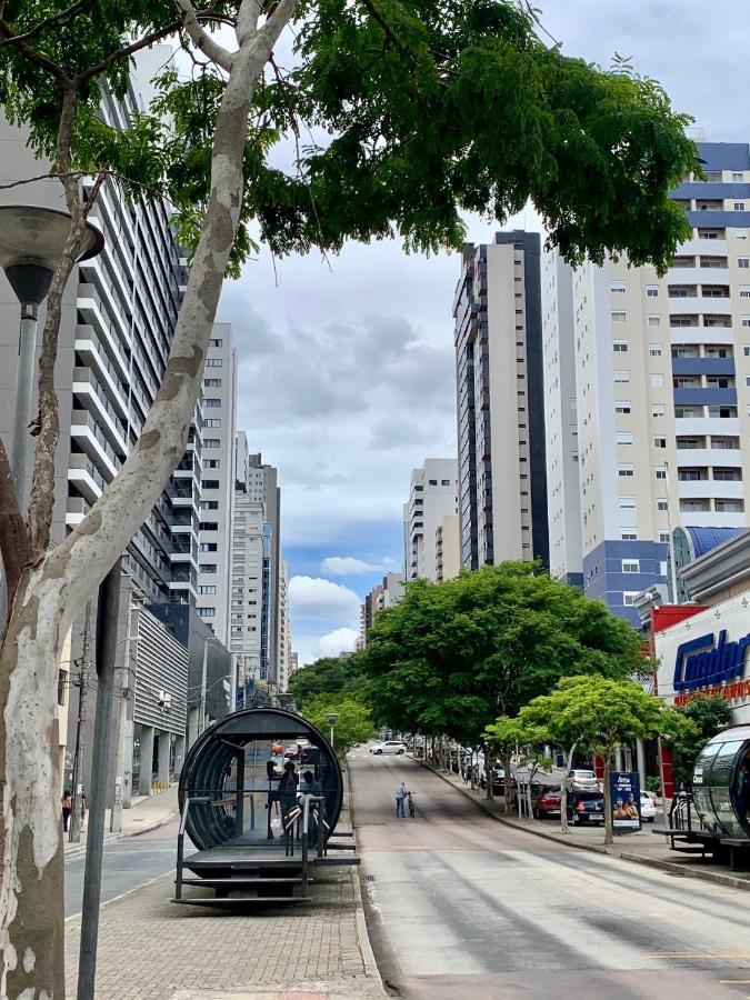 205- Apartamento 1 Quarto Suite, Encantador, Amplo E Decorado, Mobiliario Moderno, Cozinha Completa Com Utensilios , Excelente Vista Da Cidade E Localizacao Privelegiada No Bairro Bigorrilho , Kurytyba Zewnętrze zdjęcie